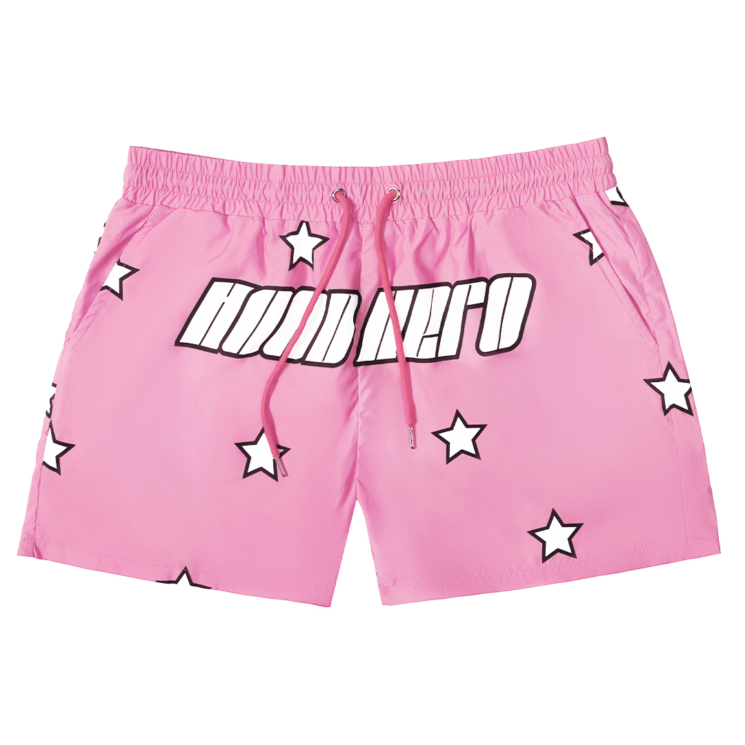 Men's Swimwear Star - Pink